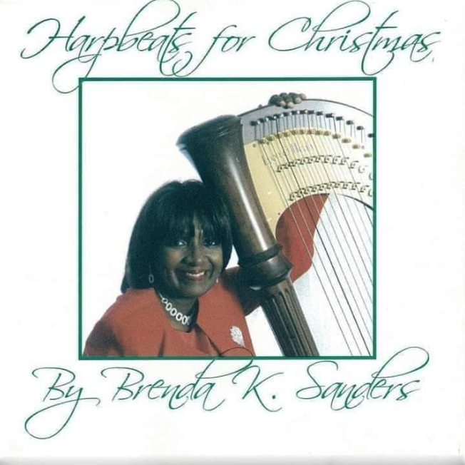 “HARPBEATS FOR CHRISTMAS” BY BRENDA K. SANDERS