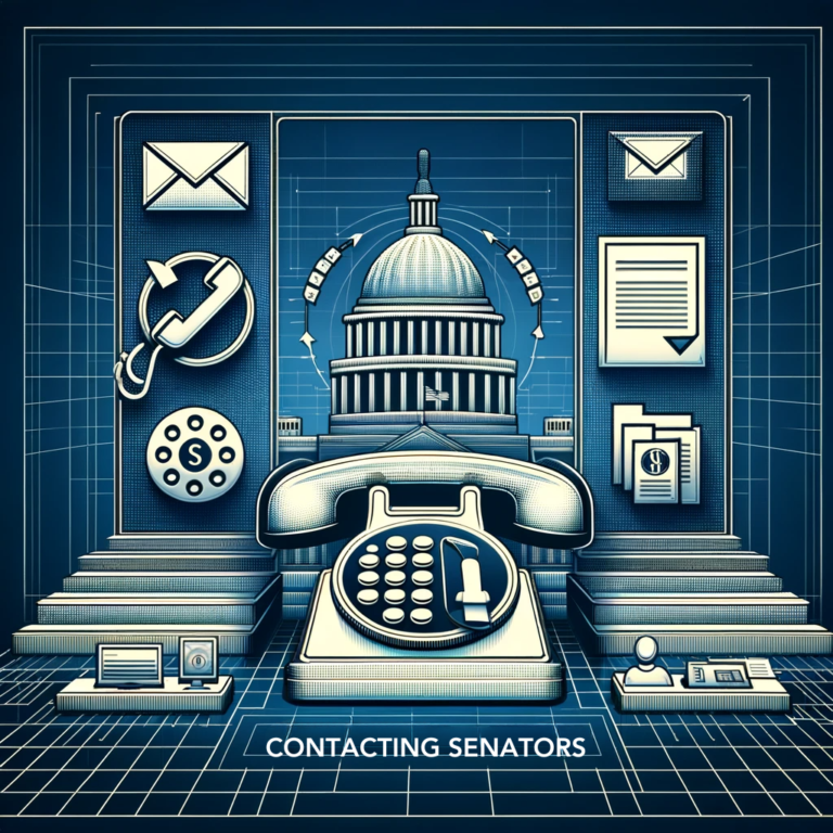 Action Item: Contact Senators Using Provided Template Letters